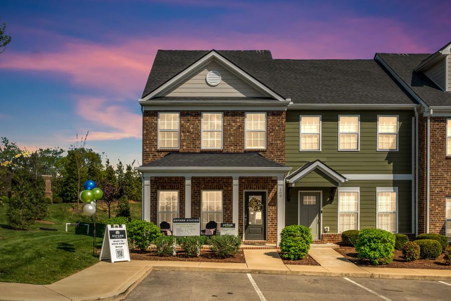 Representative exterior photo of a completed home built from the Annapolis by Parkside Builders in Oxford Station, Gallatin, TN (Image 26).