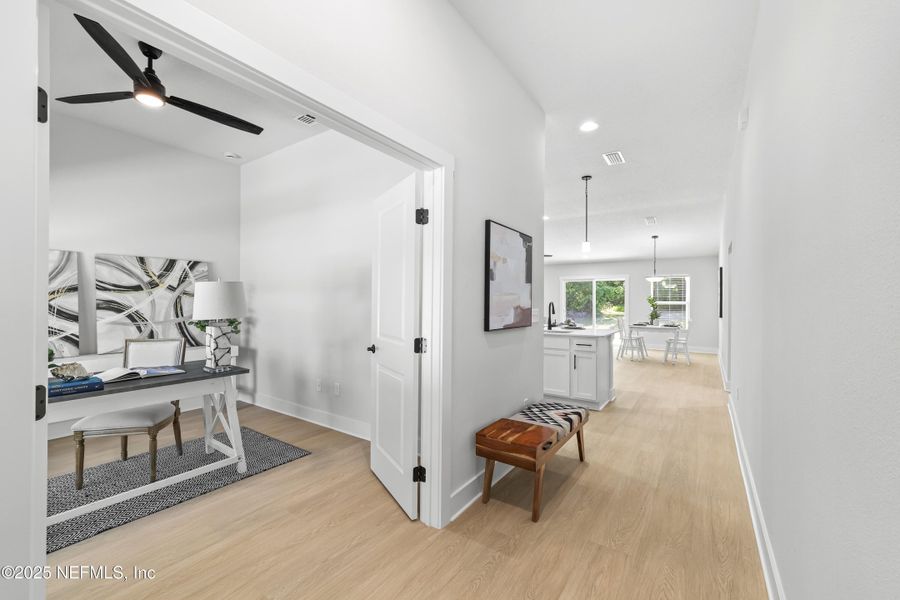 Furnished interior view inside a new home in , Middleburg (Image 3). Furnished interior view inside a new home in , Middleburg (Image 3).