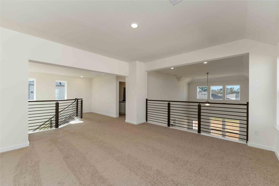 Spacious, unfurnished interior of a new home in Granger Pines, Conroe (Image 19). Spacious, unfurnished interior of a new home in Granger Pines, Conroe (Image 19).