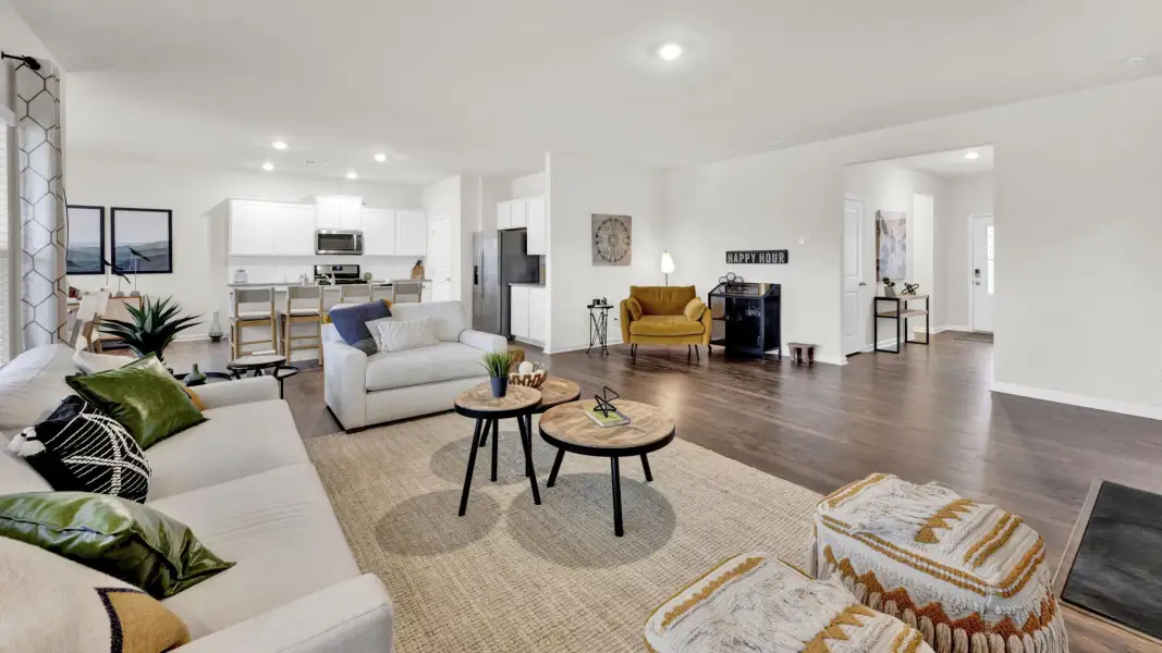 Furnished interior view inside a new home in Millstone Village, Morristown (Image 8).