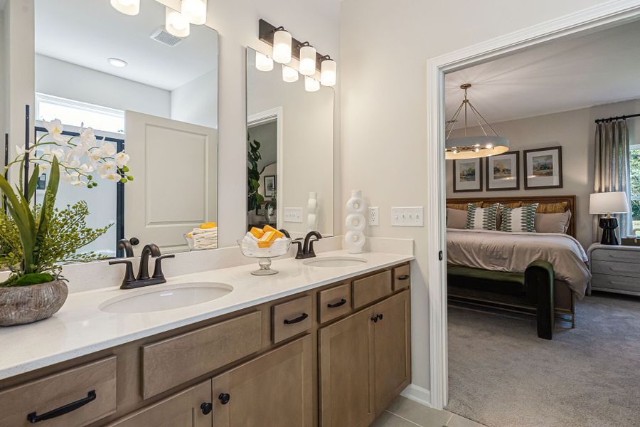 Furnished interior view inside a new home in Lemon Springs Estates, Sanford (Image 15).