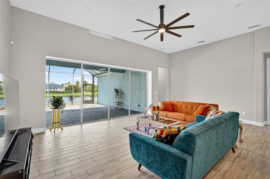 Furnished interior view inside a new home in , Daytona Beach (Image 24).