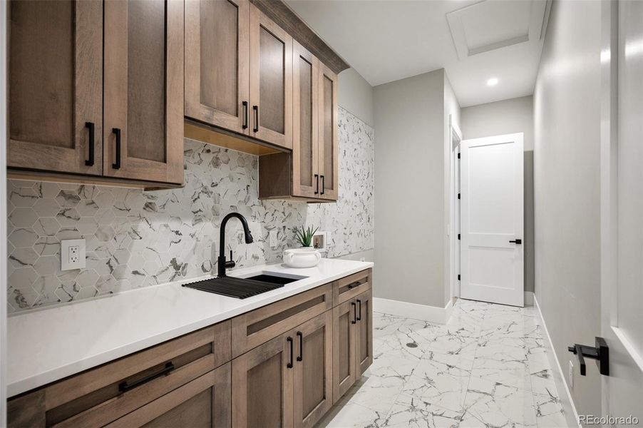 Furnished interior view inside a new home in , Castle Rock (Image 41).