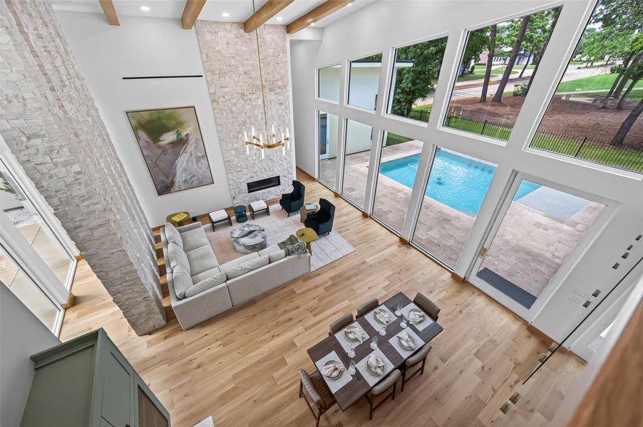 Furnished interior view inside a new home in , Montgomery (Image 16).