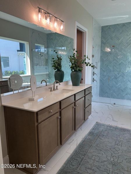 Furnished interior view inside a new home in SilverLeaf, St. Augustine (Image 17).