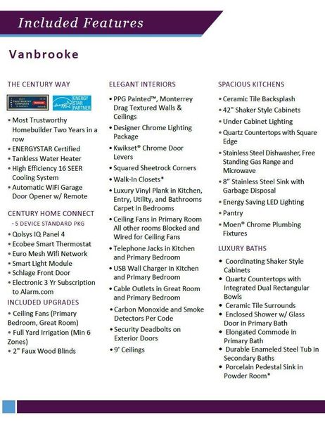 Image 23 of a home in Vanbrooke.