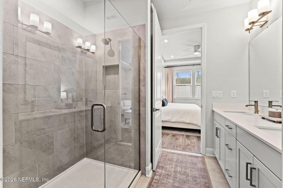 Furnished interior view inside a new home in Pablo Cove, Jacksonville (Image 37).