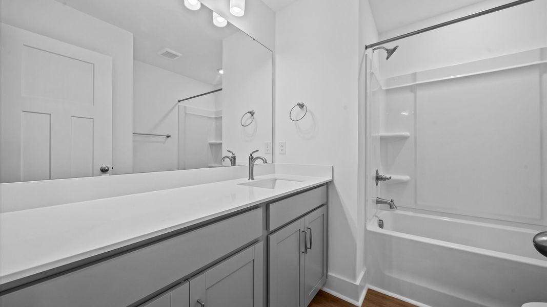 Notable full bathroom offering tasteful details and a bright, functional space at Ransdell Point in Spartanburg, SC