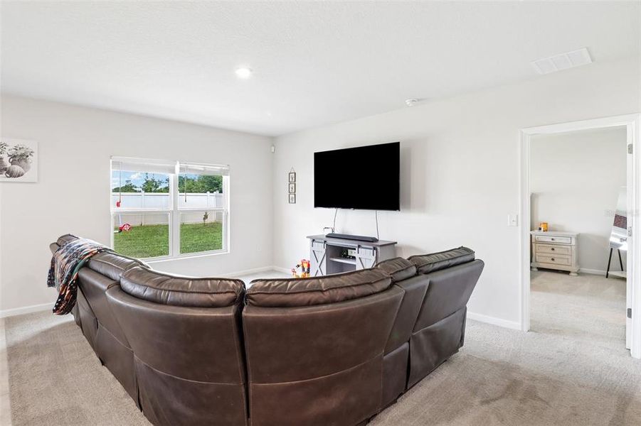 Furnished interior view inside a new home in , Sumterville (Image 12).