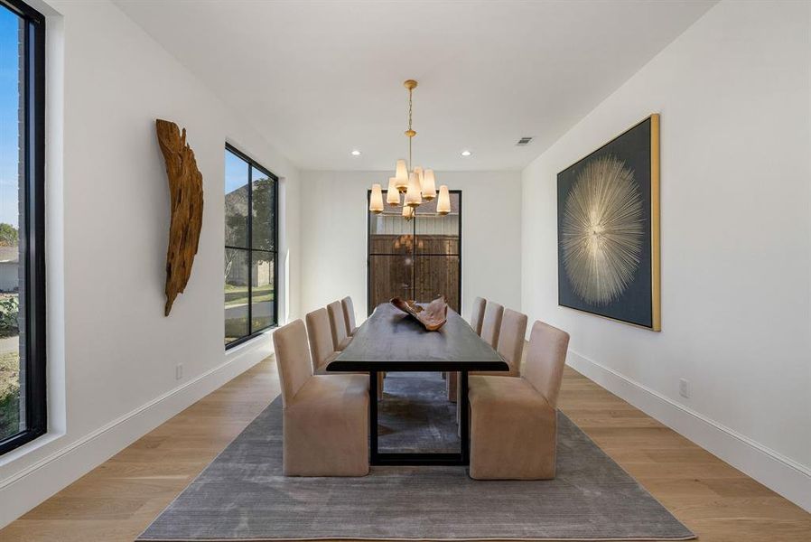 Furnished interior view inside a new home in , Dallas (Image 6). Furnished interior view inside a new home in , Dallas (Image 6).