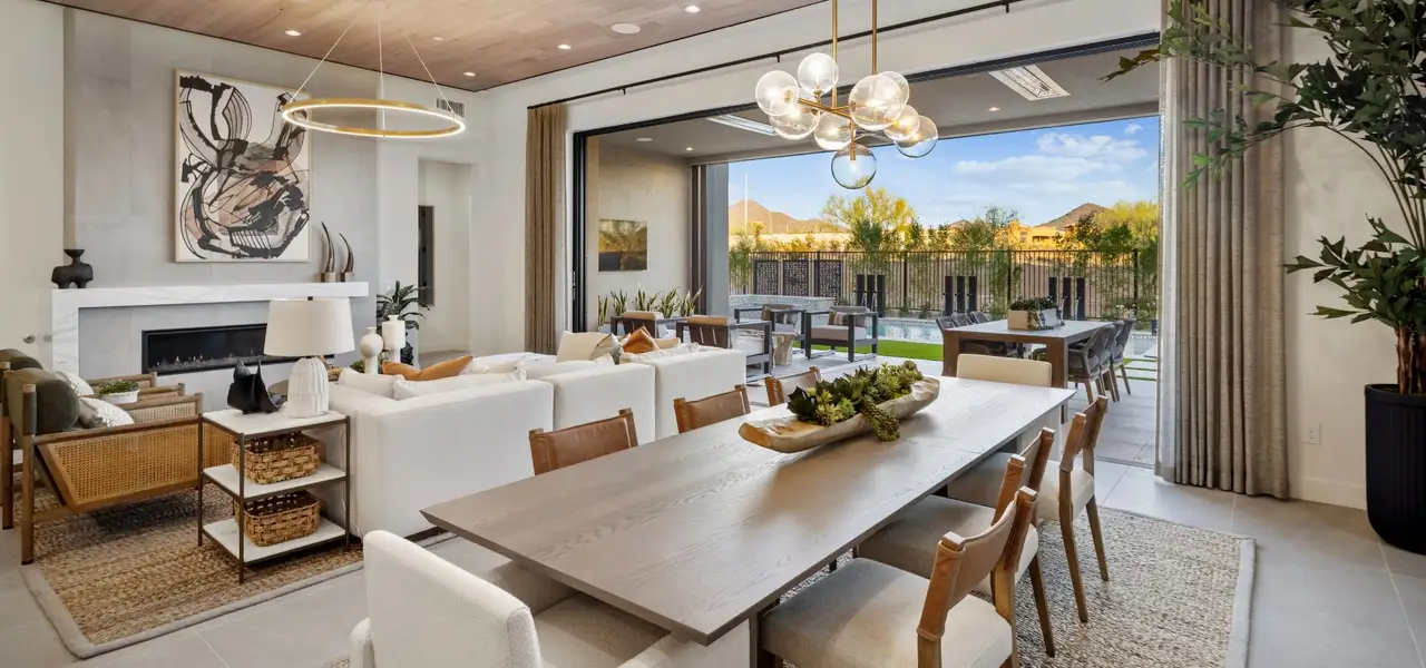 Furnished interior view inside a new home in Aura, Scottsdale (Image 3).