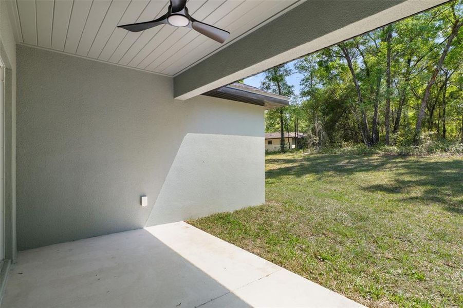 Exterior details and patio area of a home in , Inverness (Image 33).