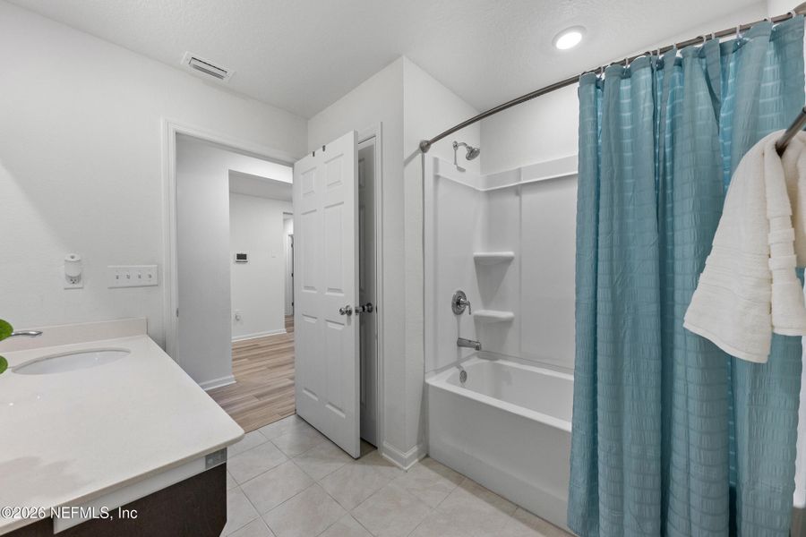 Furnished interior view inside a new home in Copper Ridge, Jacksonville (Image 44).