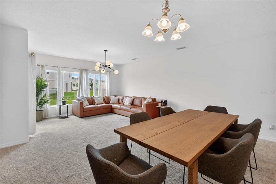 Furnished interior view inside a new home in , Kissimmee (Image 17).
