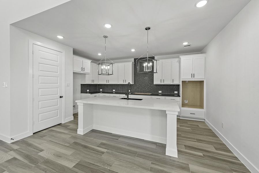 Furnished interior view inside a new home in Candela, Richmond (Image 6). Furnished interior view inside a new home in Candela, Richmond (Image 6).