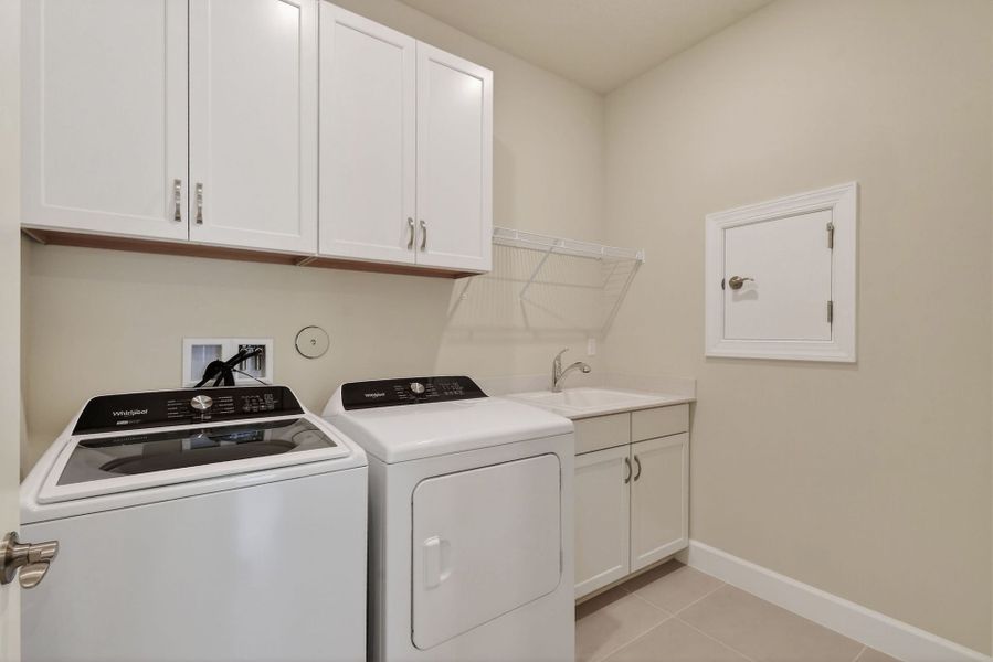 Close-up of interior finishes inside a home in Del Webb Tradition, Port St. Lucie (Image 20).