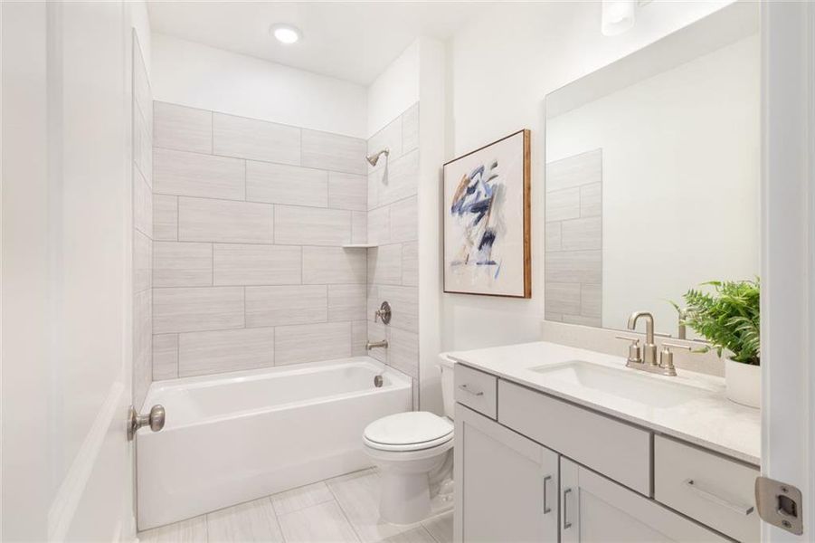 Furnished interior view inside a new home in , Sugar Hill (Image 19).