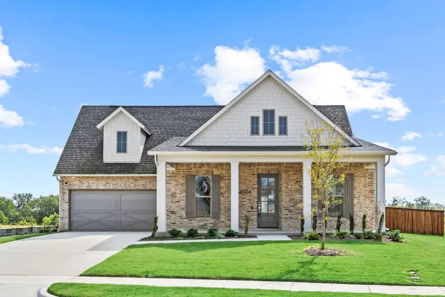 Representative exterior photo of a completed home built from the Bradley by Olivia Clarke Homes in Grand Oaks, Celina, TX (Image 4).
