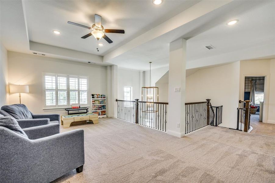 Furnished interior view inside a new home in , Mansfield (Image 32).
