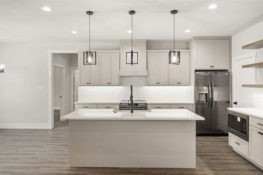 Furnished interior view inside a new home in , Mabank (Image 5).