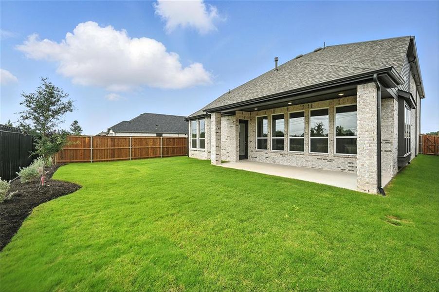 Front exterior of a new home in Wellington: Artisan Series - 50ft lots, Haslet, TX, highlighting curb appeal (Image 25). Front exterior of a new home in Wellington: Artisan Series - 50ft lots, Haslet, TX, highlighting curb appeal (Image 25).