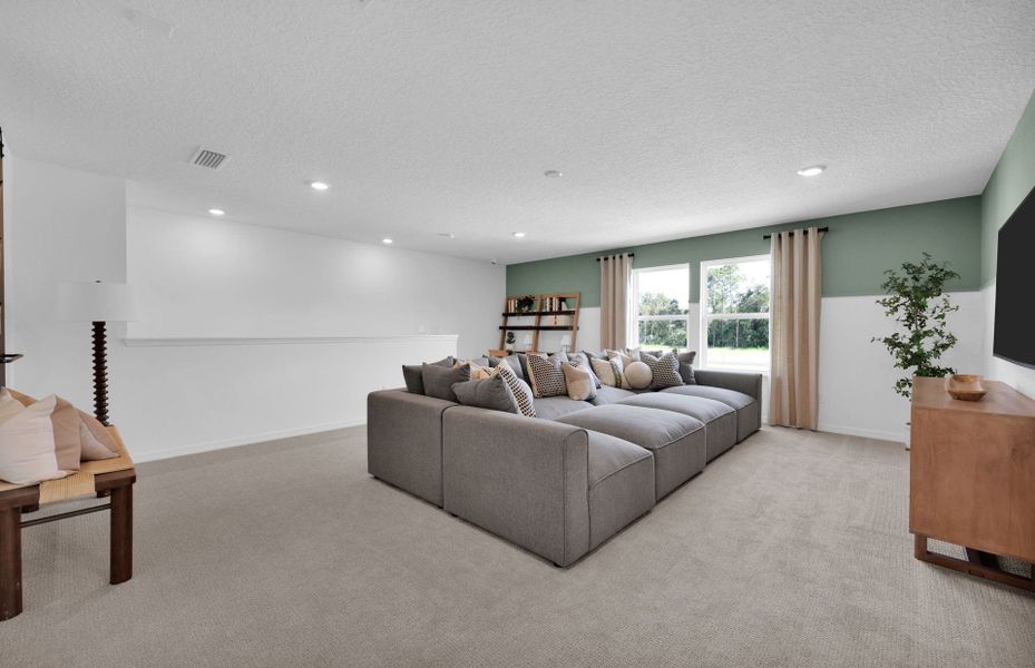 Representative furnished interior of a home built from the Whitestone by Pulte Homes in Joseph Oaks, Jacksonville (Image 15).
