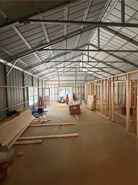 In-progress construction of a new home in , Fairmount, GA (Image 6).