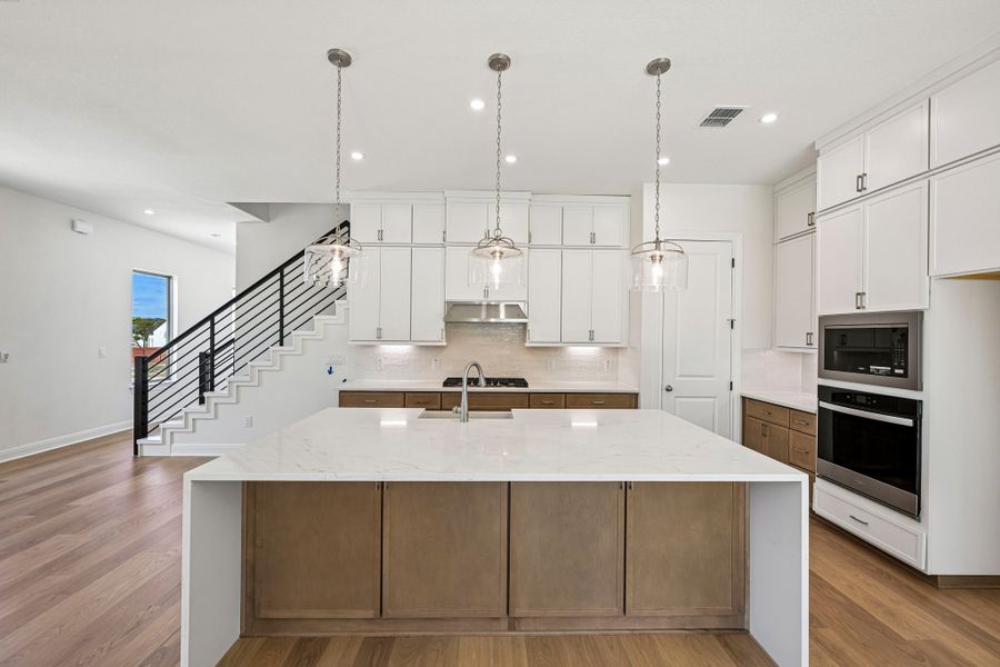 Furnished interior view inside a new home in Foxfield, Austin (Image 4).
