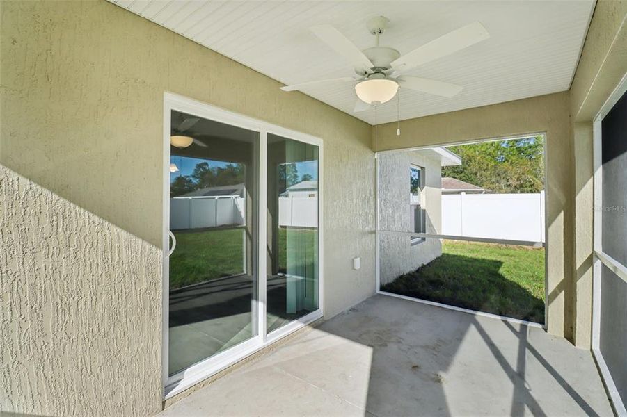 Exterior details and patio area of a home in , Ocala (Image 27).