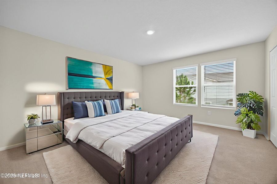 Furnished interior view inside a new home in , St. Augustine (Image 8).
