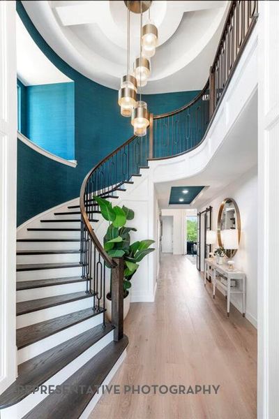 Furnished interior view inside a new home in Furst Ranch, Flower Mound (Image 17).