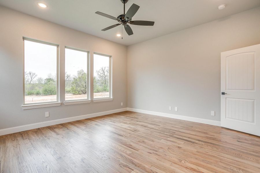 Representative unfurnished interior of a home built from the Pecan Grove by Trinity Classic Homes in The Reserve at Shadle, Poolville (Image 30). Representative unfurnished interior of a home built from the Pecan Grove by Trinity Classic Homes in The Reserve at Shadle, Poolville (Image 30).