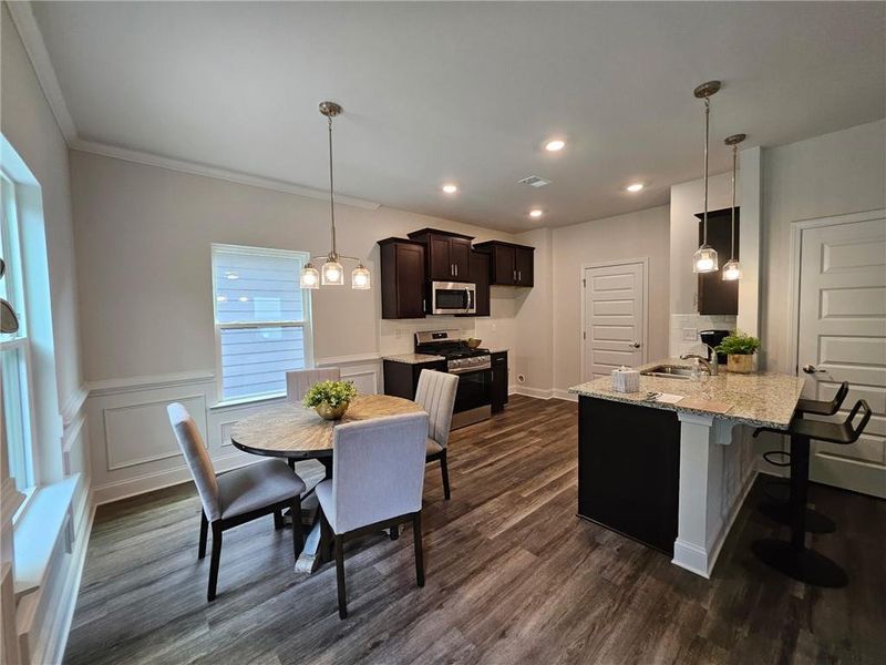 Furnished interior view inside a new home in Windmill Park, Carrollton (Image 3).