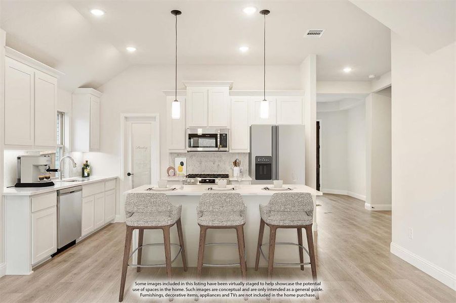 Furnished interior view inside a new home in Waverly Estates, Nevada (Image 18).