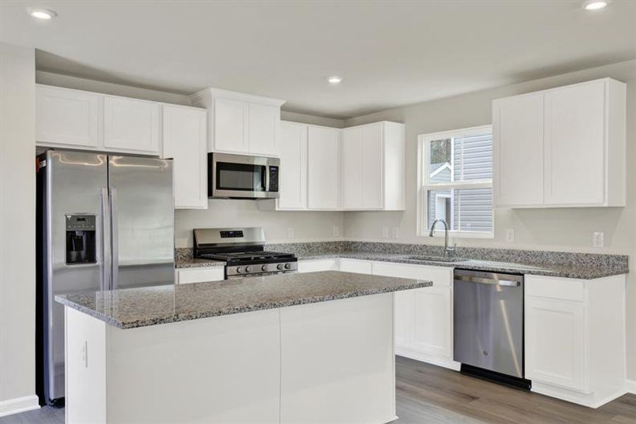 Furnished interior view inside a new home in Royal Oaks Cottages, Hardeeville (Image 3).