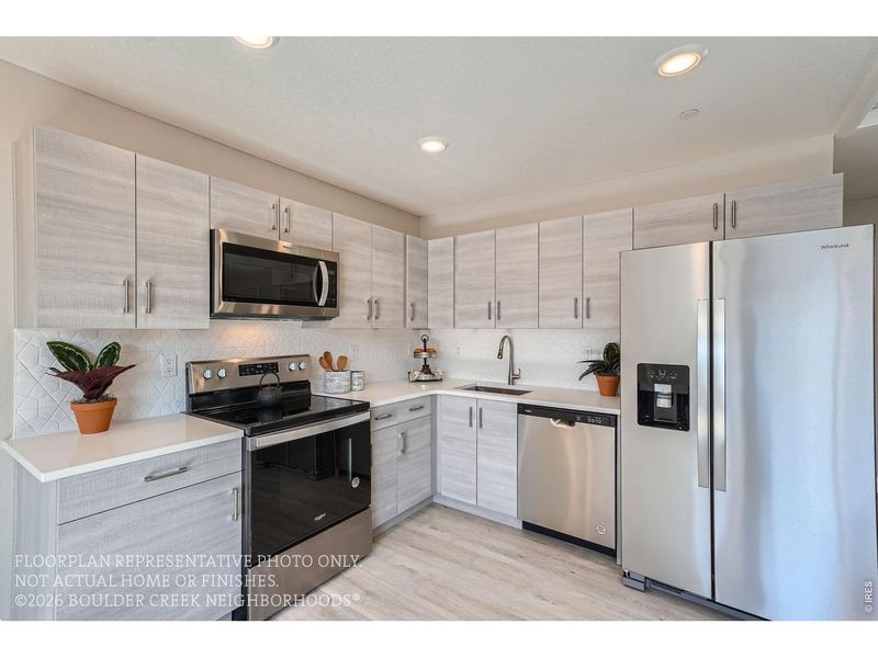 Furnished interior view inside a new home in , Boulder (Image 21).
