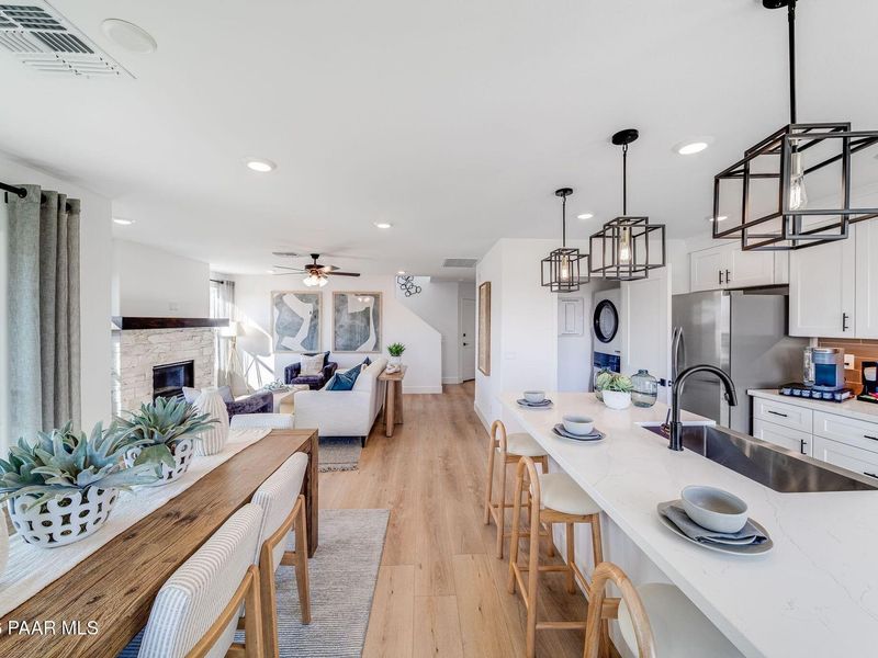 Furnished interior view inside a new home in South Ranch Southern Collection, Prescott (Image 15).