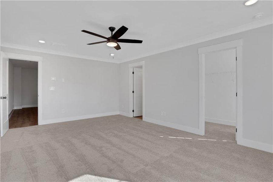 Spacious, unfurnished interior of a new home in Villas at Dawsonville Townhomes, Dawsonville (Image 37).