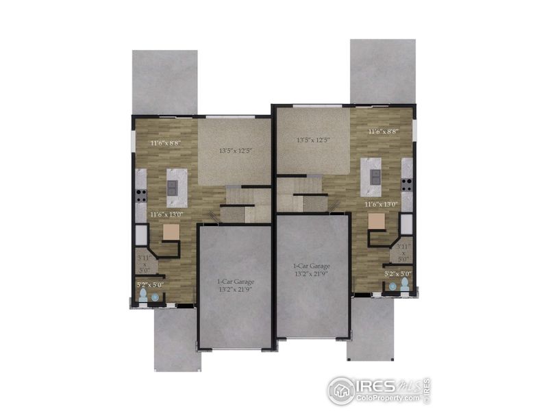 2D floor plan layout of this home in Wilson Commons, Loveland, CO (Image 3). 2D floor plan layout of this home in Wilson Commons, Loveland, CO (Image 3).