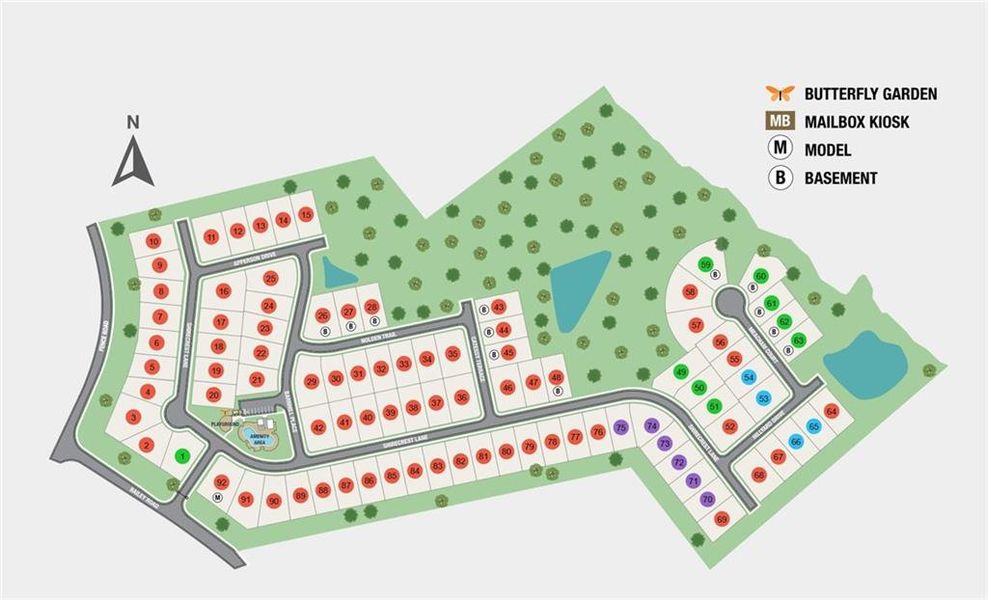 Image 53 of a home in Bailey Fence.