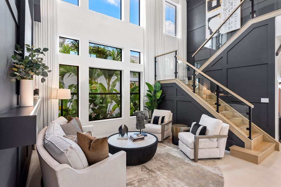 Representative furnished interior of a home built from the Polaris by GL Homes in Apex at Avenir, Palm Beach Gardens (Image 8). Representative furnished interior of a home built from the Polaris by GL Homes in Apex at Avenir, Palm Beach Gardens (Image 8).
