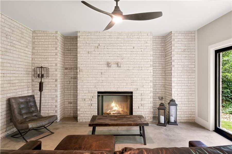 Furnished interior view inside a new home in , Atlanta (Image 34).