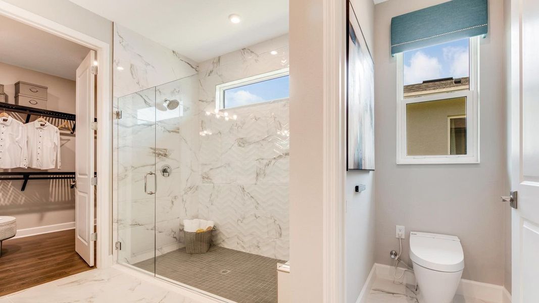 Owner's Bath Shower - Model shown is in a sister community Owner's Bath Shower - Model shown is in a sister community