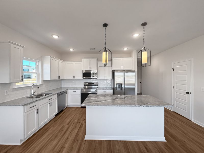 Furnished interior view inside a new home in The Village at Sassafras, Allenhurst (Image 9).