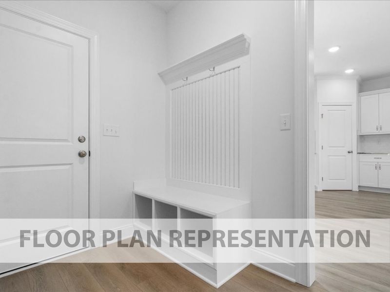 Representative furnished interior of a home built from the Starling by Ivey Homes in Tillery Park, Grovetown (Image 11).