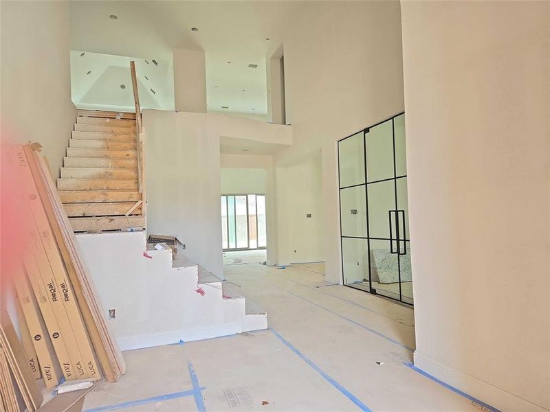 In-progress construction of a new home in , Frisco, TX (Image 28). In-progress construction of a new home in , Frisco, TX (Image 28).