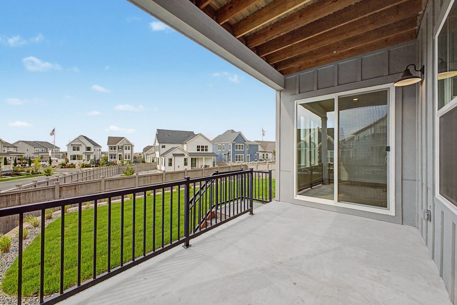 Exterior details and patio area of a home in Westerly, Erie (Image 21). Exterior details and patio area of a home in Westerly, Erie (Image 21).