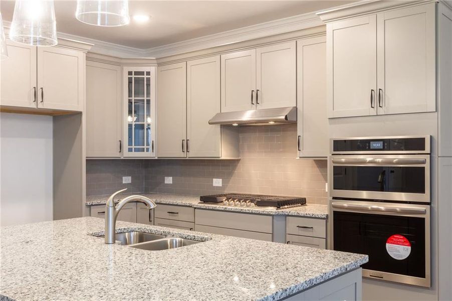 Furnished interior view inside a new home in , Hoschton (Image 11).