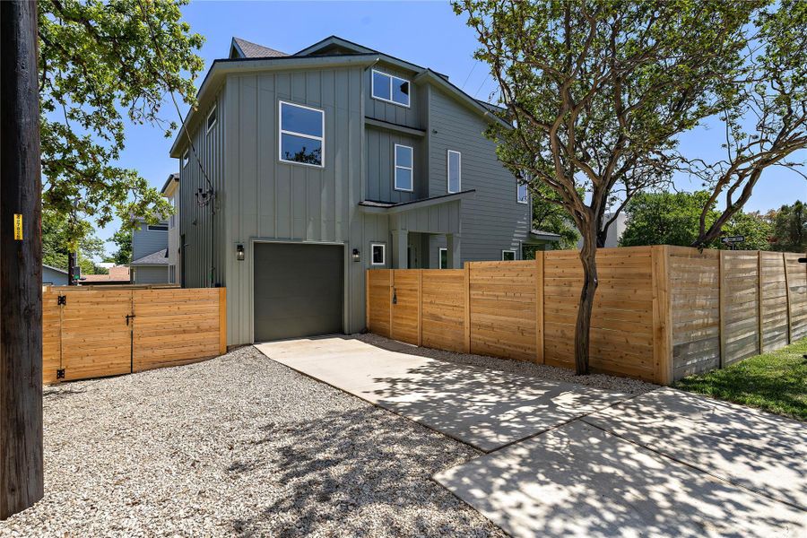 Front exterior of a new home in , Austin, TX, highlighting curb appeal (Image 2). Front exterior of a new home in , Austin, TX, highlighting curb appeal (Image 2).