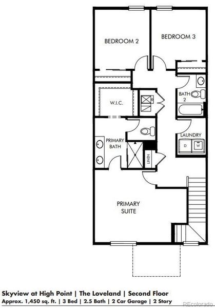 2D floor plan layout of this home in , Aurora, CO (Image 4).